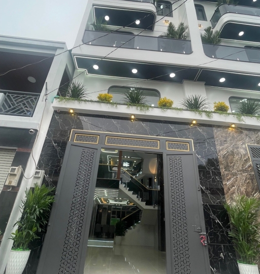 Nhà Trung Mỹ Tây Quận 12 4,5x16m, 4PN, 6WC, Full Nội Thất, Nhỉnh 7 Tỷ