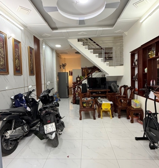 NHÀ HẺM XE HƠI VIP – KHU PHÂN LÔ ĐỒNG BỘ – NGANG 4M – 3 PHÒNG NGỦ