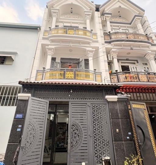 NHÀ 4 TẦNG FULL NỘI THẤT – NGANG 4,45M – HẺM Ô TÔ THỚI AN 16, QUẬN 12 – GIÁ 6 TỶ TL