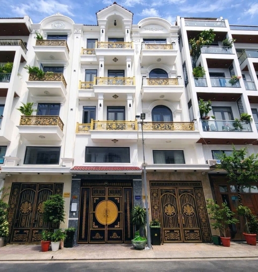 Nhà Hẻm 8m Nguyễn Thị Búp Quận 12 – Gara Ô Tô – 4x16m – 5 Tầng 4PN – Giá Tốt