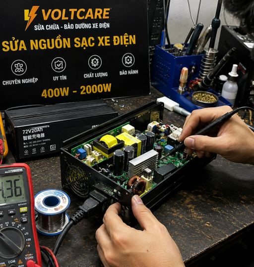 Nhận Sửa Bộ Nguồn Sạc Xe Điện