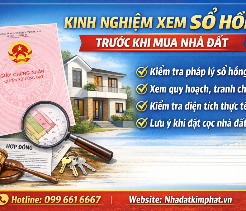 🏠 Kinh Nghiệm Xem Sổ Hồng Trước Khi Mua Nhà Đất
